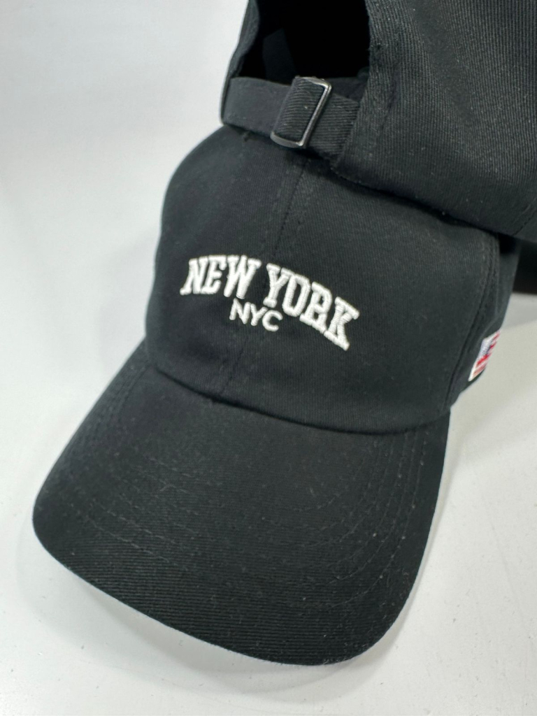 BONÉ DAD HAT FLAG PRETO